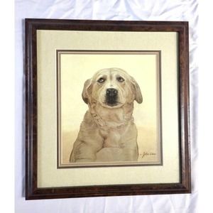 RARE John Weiss " I Didn't Do It" Limted Edition Print Matted & Framed 234/1250